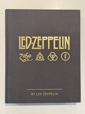 Jimmy Page Signed Autographed Led Zeppelin by Led Zeppelin Book! IN HAND 2026!